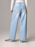 Baggy farmerke - plava - SINSAY - small2