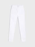 Džíny super high waist - bílá - SINSAY - small5