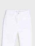 Džíny super high waist - bílá - SINSAY - small9