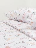 Set lenjerie de pat din bumbac - alb - SINSAY - small2