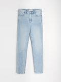 Kavbojke high waist skinny - modra - SINSAY - small5