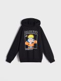 Naruto kapucnis felső - fekete - SINSAY - small2