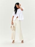 Τζιν Culotte - κρεμ - SINSAY - small3
