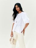 Τζιν Culotte - κρεμ - SINSAY - small4