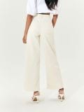 Τζιν Culotte - κρεμ - SINSAY - small2
