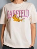 Тениска Garfield - телесен цвят - SINSAY - small1