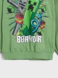 Pulover Minecraft - jekleno zelena - SINSAY - small6