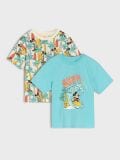 T-särk, 2 tk Mickey Mouse - mitmevärviline - SINSAY - small1