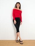 Capri джинси - чорний - SINSAY - small3