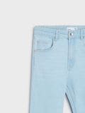 Jeans a zampa a vita alta - blu - SINSAY - small13