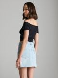 Teksas suknja - plava - SINSAY - small4