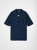 Viskoosist särk - tumesinine - SINSAY - small4