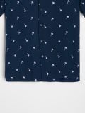 Viskoosist särk - tumesinine - SINSAY - small6