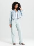 Kurtka jeansowa - niebieski - SINSAY - small5