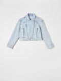 Kurtka jeansowa - niebieski - SINSAY - small4
