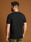Μπλούζα comfort fit - μαυρο - SINSAY - small2