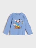 Majica z dolgimi rokavi 2 pack Mickey Mouse - modra - SINSAY - small3