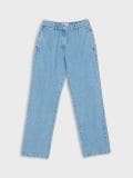 Džíny wide leg - modrá - SINSAY - small6