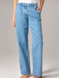 Džíny wide leg - modrá - SINSAY - small1