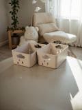 Hoiukorvid, 2 tk - tolmpruun - SINSAY - small3
