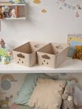 Hoiukorvid, 2 tk - tolmpruun - SINSAY - small1