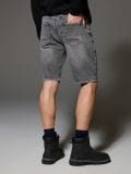 Teksas jogger šorc - siva - SINSAY - small2