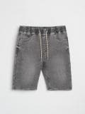 Teksas jogger šorc - siva - SINSAY - small5