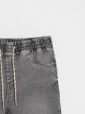 Teksas jogger šorc - siva - SINSAY - small12