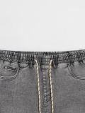 Teksas jogger šorc - siva - SINSAY - small13