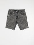 Slim kratke pantalone od trapera - sivo - SINSAY - small4