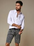 Slim kratke pantalone od trapera - sivo - SINSAY - small5
