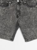 Uske jeans šorc - sivo - SINSAY - small7