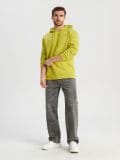 Kapuutsiga dressipluus - kollakasroheline - SINSAY - small3