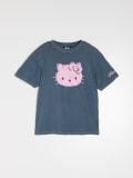 Μπλούζα με τύπωμα Hello Kitty - ναυτικο μπλε - SINSAY - small4