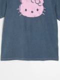 Μπλούζα με τύπωμα Hello Kitty - ναυτικο μπλε - SINSAY - small12