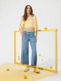 Teksas culotte pantalone - plavi džins - SINSAY - small2