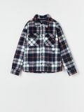 Karierte Hemdjacke - Navy - SINSAY - small2