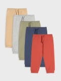 Hlače 5 pack - prašno zelena - SINSAY - small1
