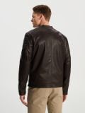 Biker jakna - prašno rjava - SINSAY - small4