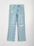 Kavbojke wide leg - modra - SINSAY - small5