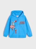 Pulover s kapuco - voda - SINSAY - small2