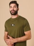 Trükisega T-särk - khaki - SINSAY - small4