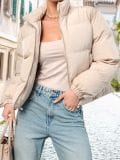 Puffer jope - liivakarva - SINSAY - small12