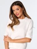 Pulover - krema - SINSAY - small4