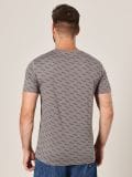 Tricou cu mânecă scurtă - gri deschis - SINSAY - small3