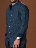 Košulja slim fit - mornarsko - SINSAY - small1