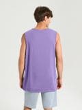 Bawełniany tank top - fioletowy - SINSAY - small2
