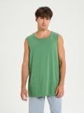 Puuvillane tank topp - salatiroheline - SINSAY - small1