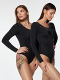 Body z długim rękawem - czarny - SINSAY - small1