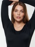 Body z długim rękawem - czarny - SINSAY - small9